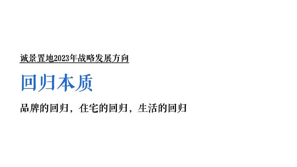 诚景置地年度品牌推广案