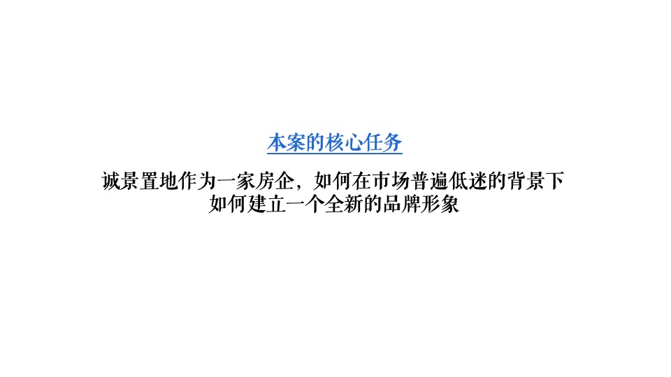 诚景置地年度品牌推广案