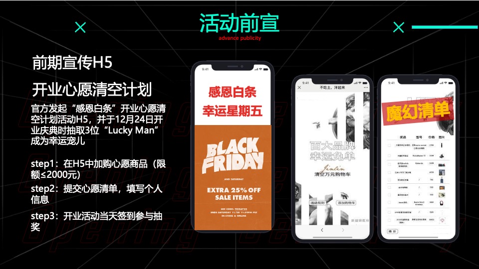 商业广场开业及双旦系列（美好新生·XX来袭主题）活动策划方案