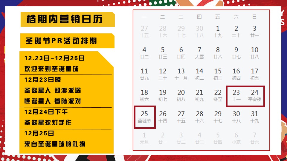 商场地产圣诞派对系列（圣诞星球漫游记主题）活动策划方案