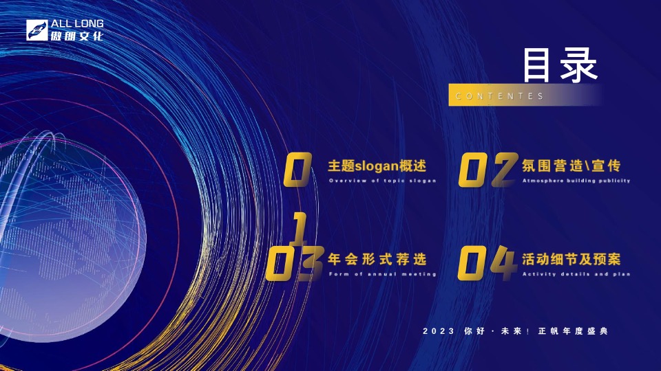 企业集团年会盛典（Hello·未来!主题）活动策划方案