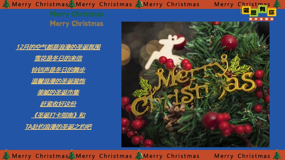 商场地产圣诞节奇妙游园会系列（诞愿有你主题）活动策划方案