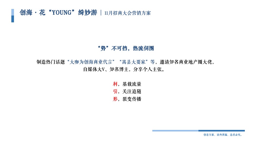 商业广场春节前系列（花YOUNG绮妙游主题）活动策划方案