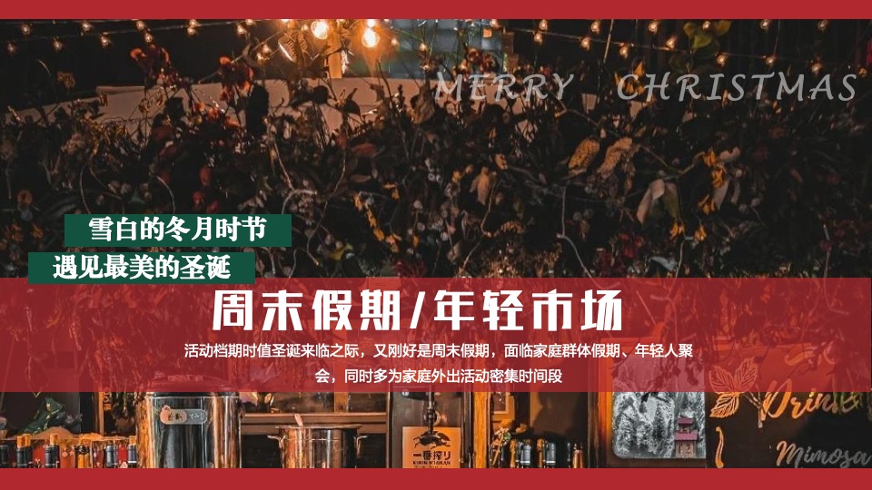 商业广场圣诞狂欢季系列（陪你一起过圣诞主题）活动策划方案