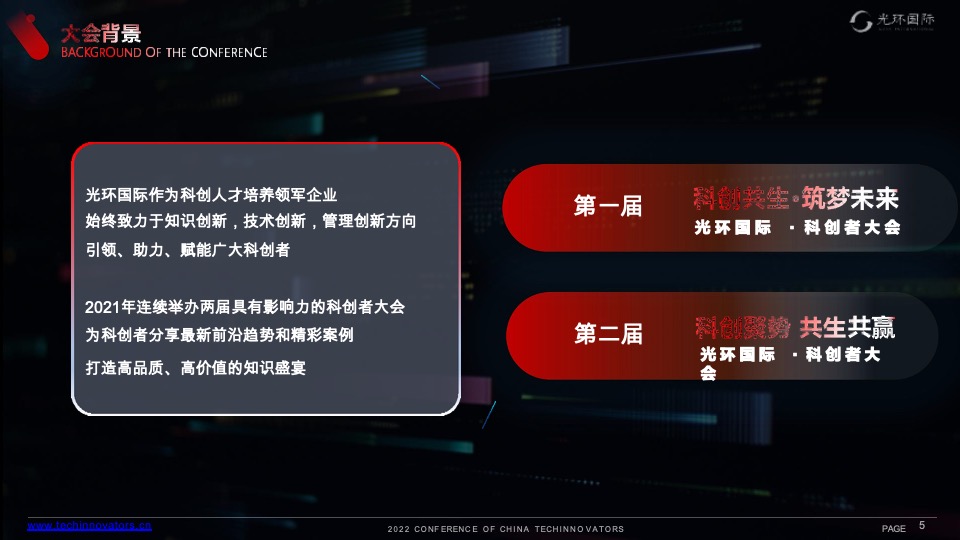 环科创者大会合作方案