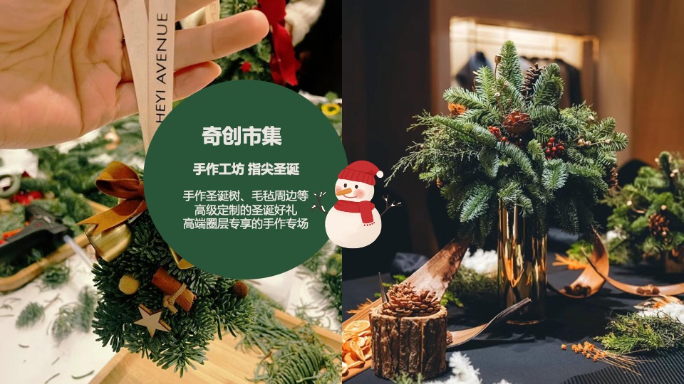 商场地产12月美好奇妙季市集系列（圣诞奇妙季主题）活动策划方案