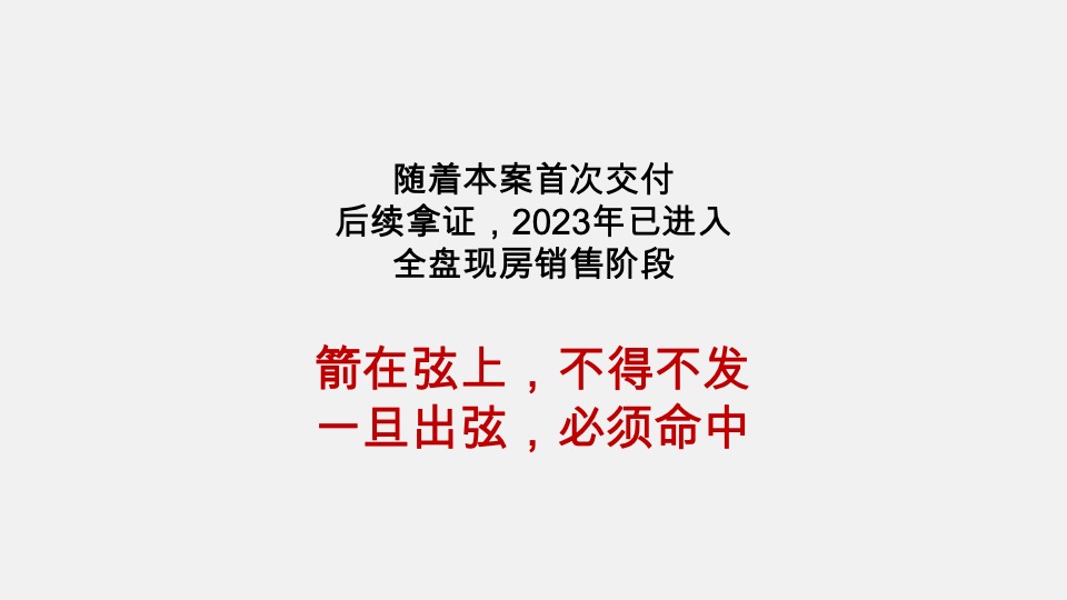 长房·金宸府年度推广策划案 #现房# #商铺# #车位# #交付后#