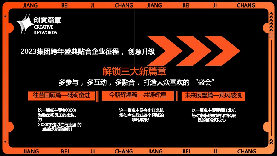 企业集团年会跨年盛典系列（我们都是追光者主题）活动策划方案