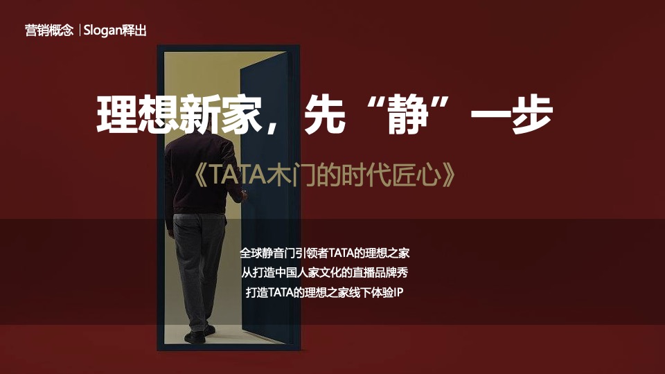 TATA木门周年庆&央视探厂直播营销战役内容方案