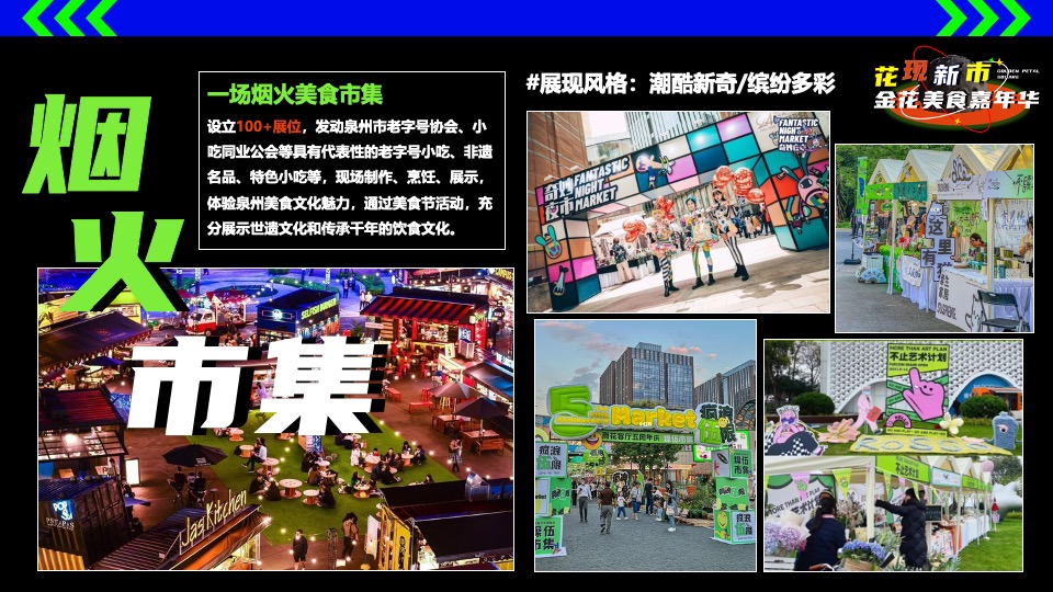 文旅景区美食市集嘉年华（花现新市主题）活动策划方案