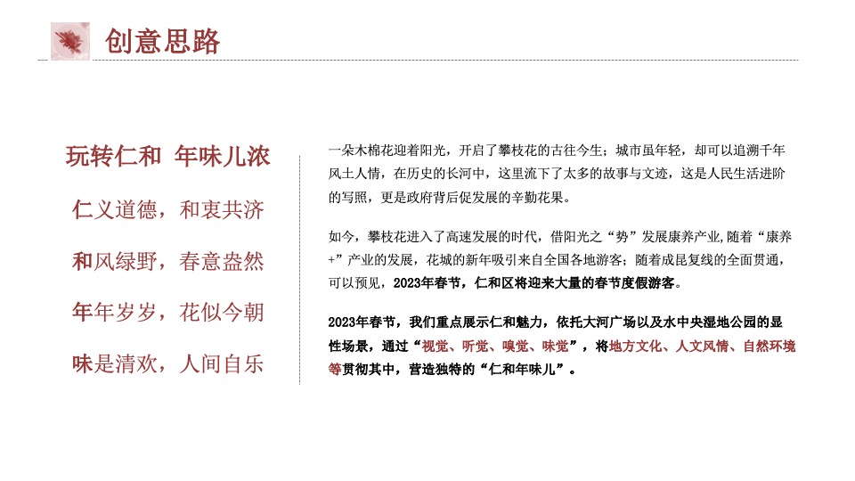 城市公园新春游园荟（烟火中国年·潮玩在仁和主题）活动策划方案