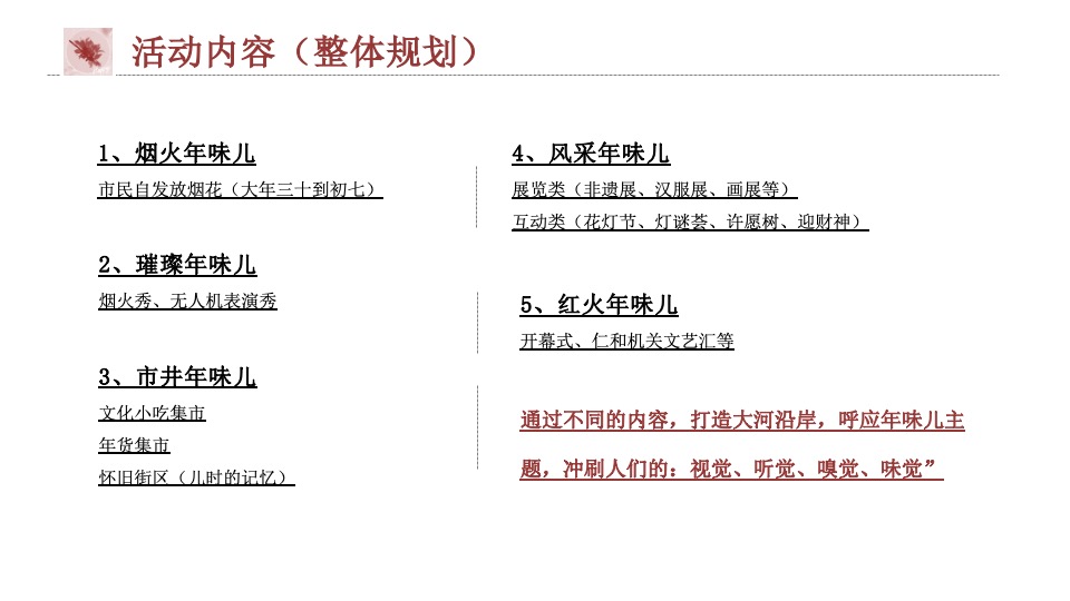 城市公园新春游园荟（烟火中国年·潮玩在仁和主题）活动策划方案