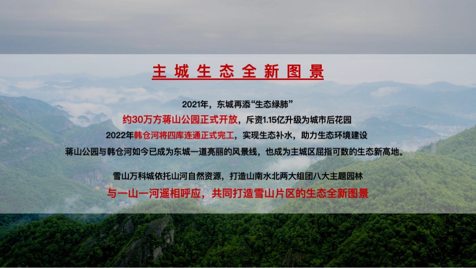 雪山万科城年度推广策划案