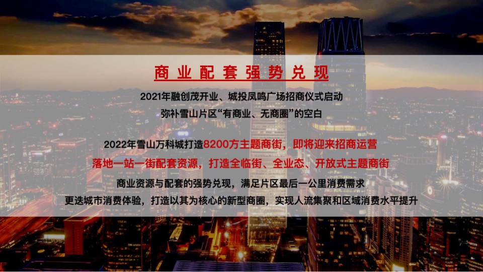 雪山万科城年度推广策划案