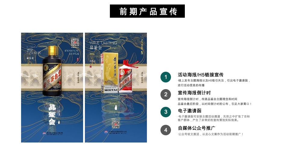 新品茅台品鉴会方案