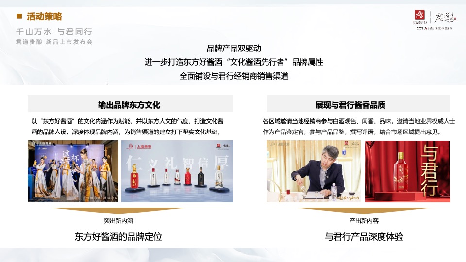 白酒品牌新品上市发布会（千山万水·与君同行主题）活动策划方案