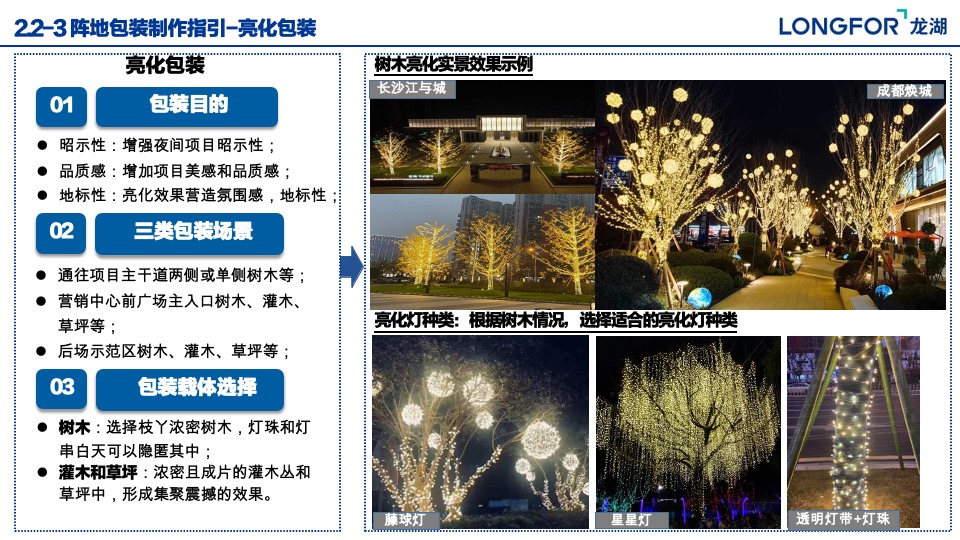 龙湖集团C1航道阵地包装制作指引