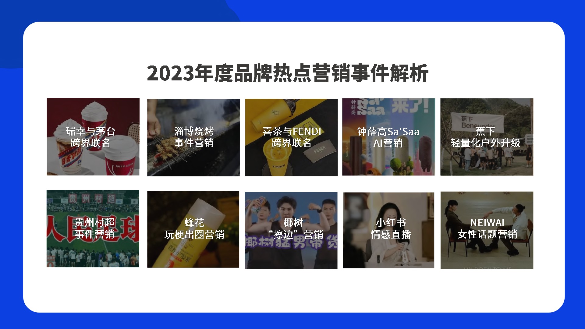 年度品牌热点营销事件解析