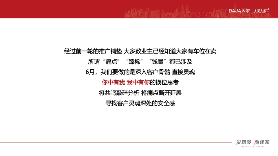 大家·云望车位推广策划案