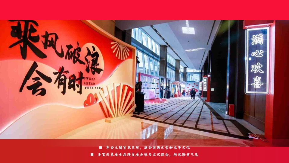 企业龙年国潮年会（聚浪成潮·不魄不立主题）活动策划方案