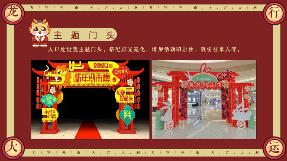 商业地产龙年新春年货大集（万物开市·大集大利主题）活动策划方案