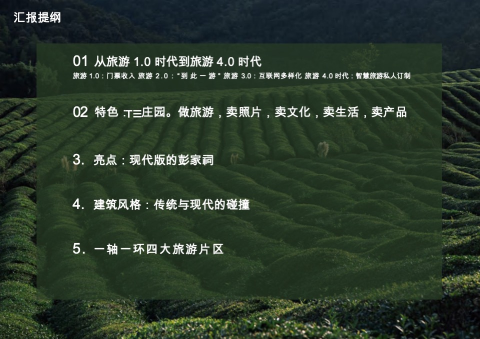 茶庄农文旅板块农村产业融合发展示范园战略规划方案