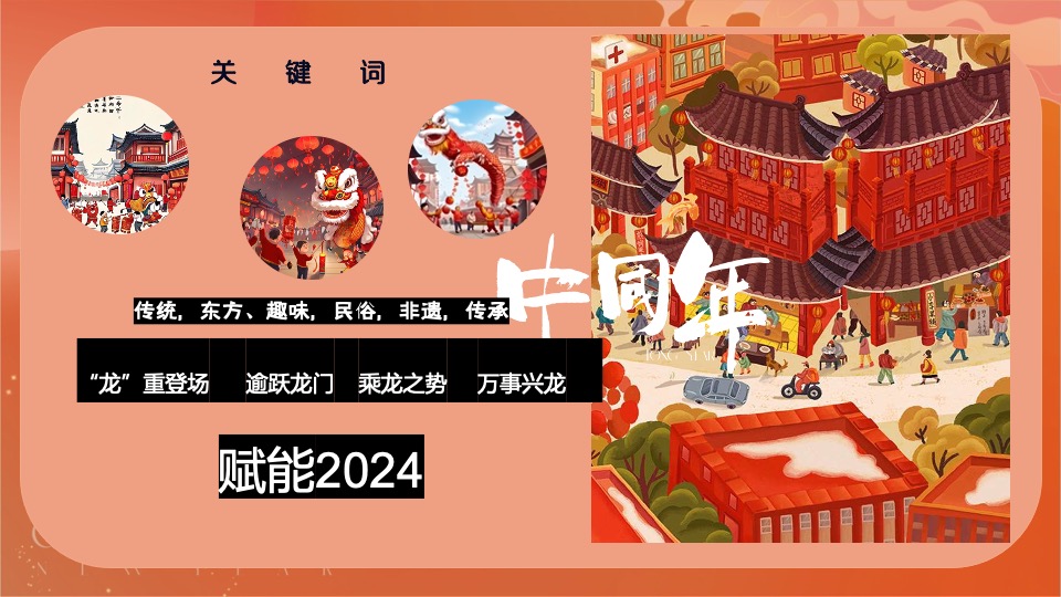 商场地产地龙年春节主题游园会（2024中国年主题）活动策划方案