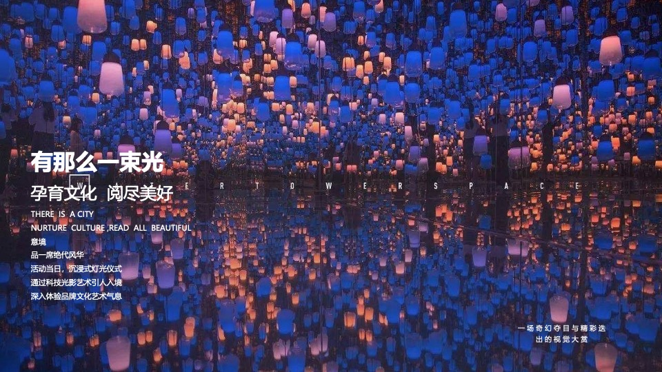 地产园林景观示范区开放暨光影艺术活动方案