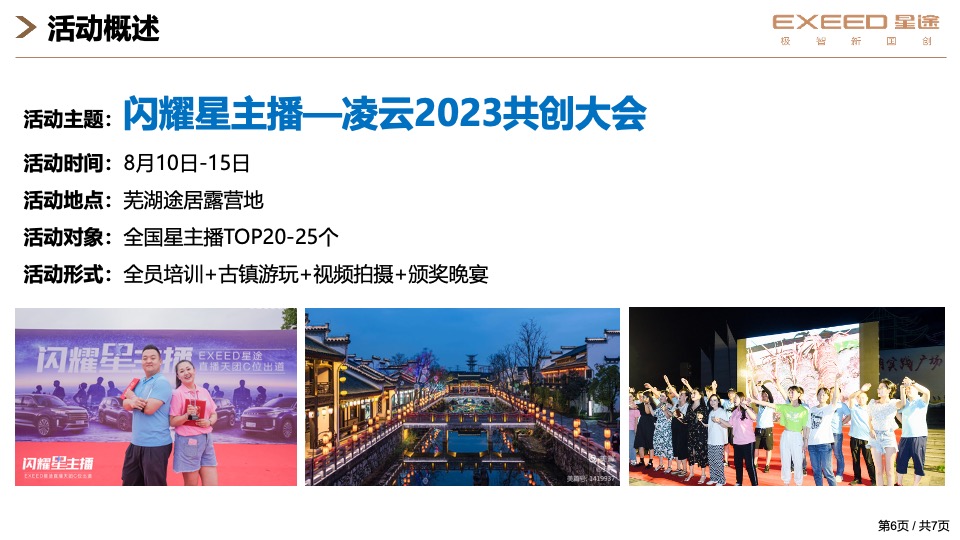 闪耀星主播赛事--汽车凌云共创执行方案