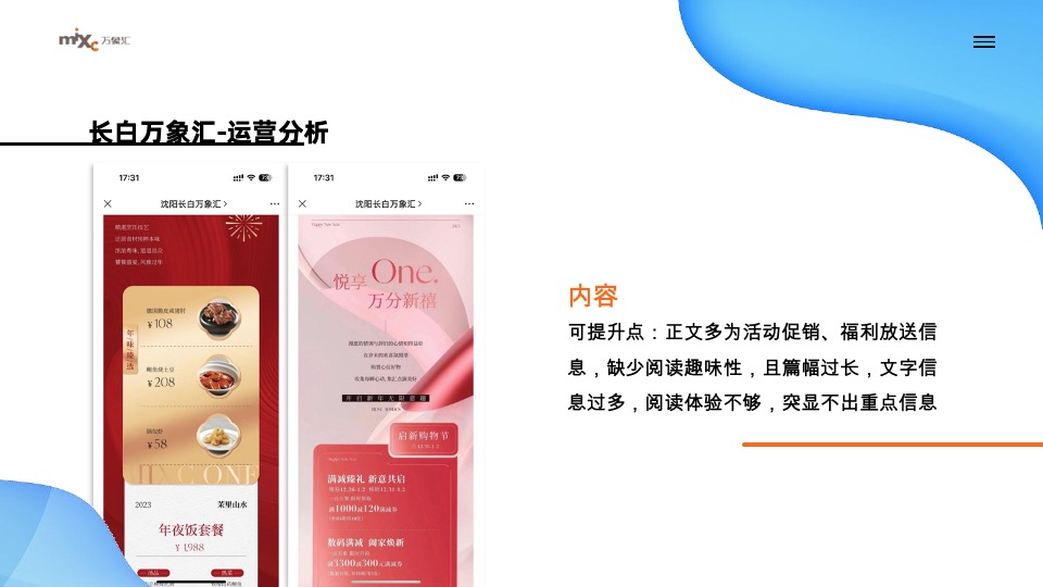 长白万象汇新媒体年度服务策划案