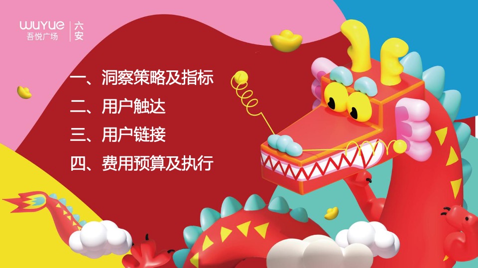 商业广场龙年春节PR、SP系列（万事出彩 幸福中国年主题）活动策划方案