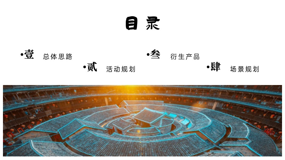 文旅古镇全年运营规划方案