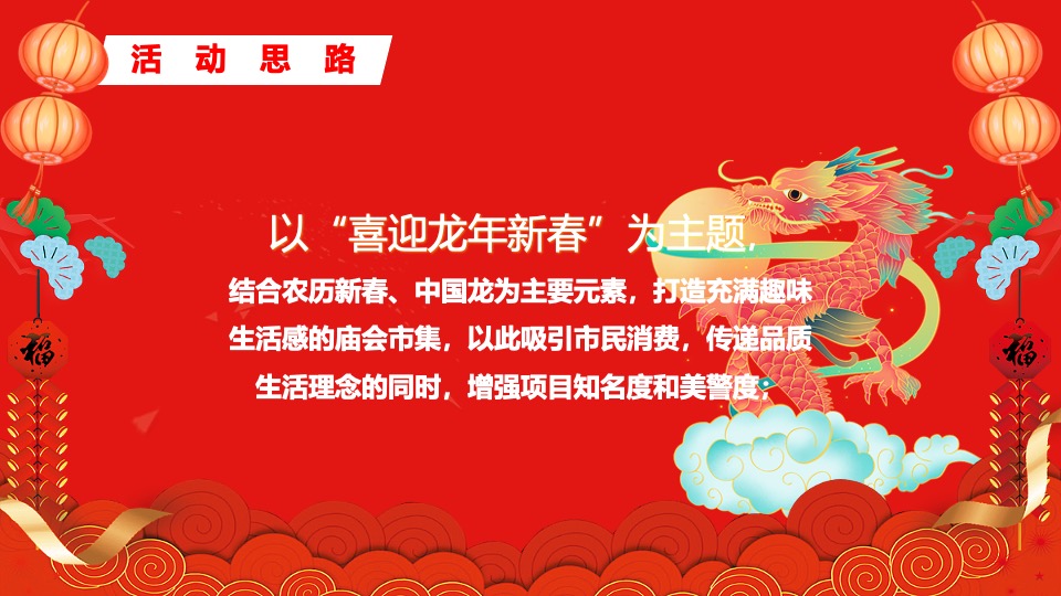 地产项目龙年元宵节庙会（迎春逛庙会·潮玩中国年主题）活动策划方案