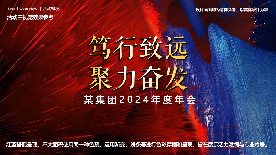 企业集团年会盛典（笃行致远·聚力奋发主题）活动策划方案