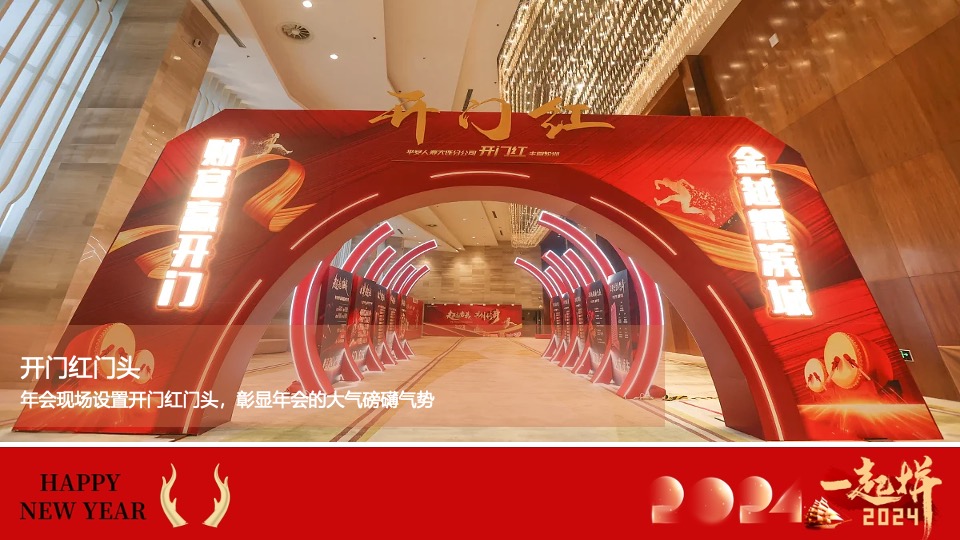 企业新春年会暨员工表彰大会（跨越新元·奔赴新愿主题）活动策划方案