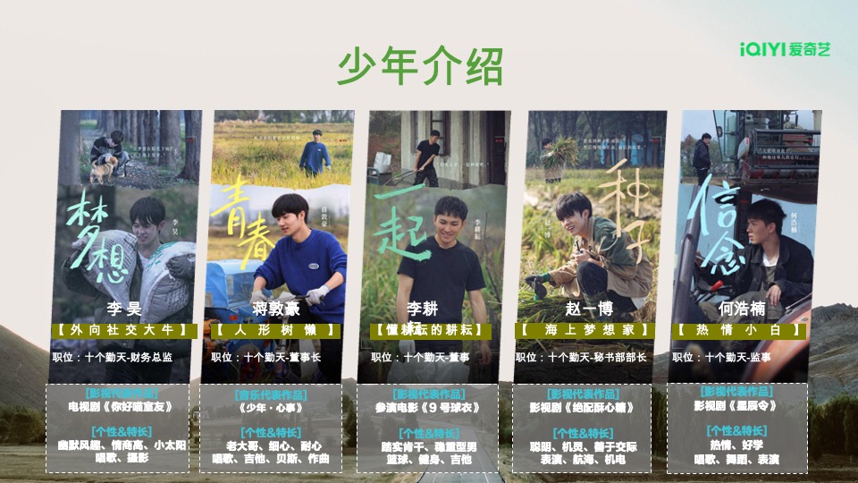 综艺《种地吧2》招商方案