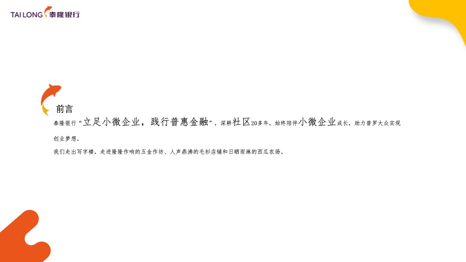 泰隆银行上海支行-营销运营方案