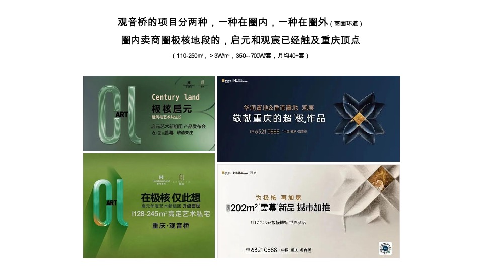 建发·缦云推广策略提报 #新中式豪宅# #重庆观音桥# #小盘#