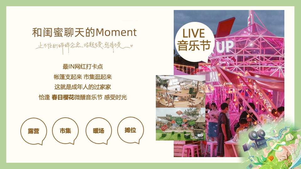 地产项目4月春日樱花微醺音乐节主题活动策划案