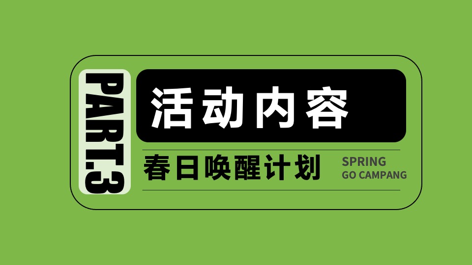 商场地产春季露营萌宠音乐市集（春日唤醒计划主题）活动策划方案