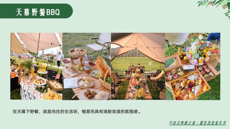 公司春季露营飞盘团建嘉年华（春意限定·一起遇建吧主题）活动策划方案