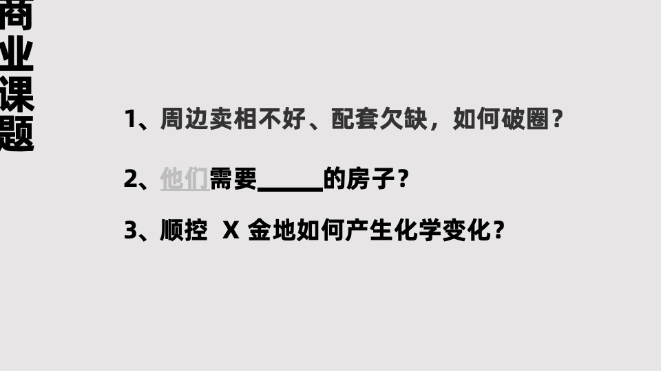 金地启城全案推广策略案