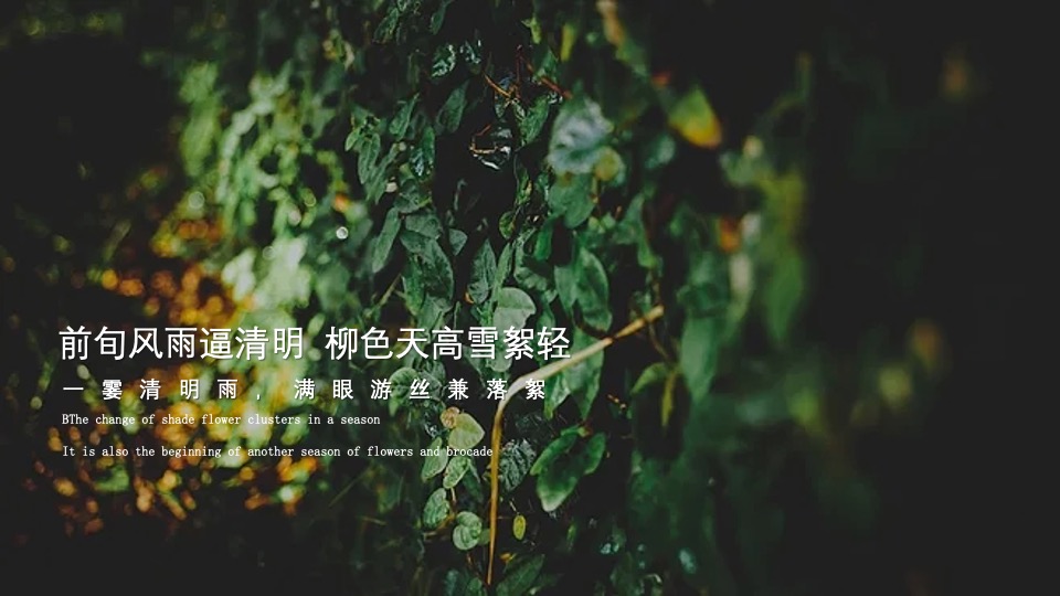 地产项目清明节暖场系列（春雨如烟正清明主题）活动策划方案