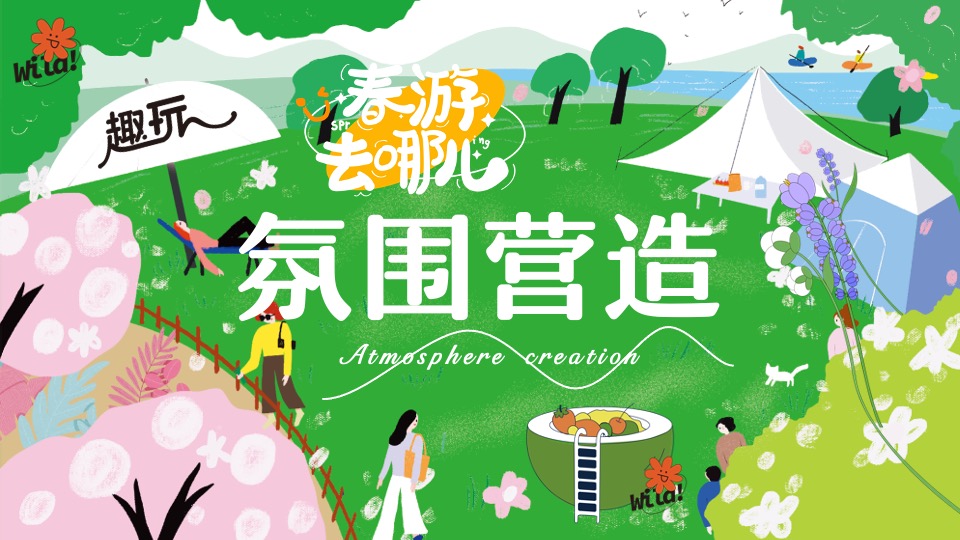 商场地产景区春日露营市集游园会（春游去哪儿主题）活动策划方案