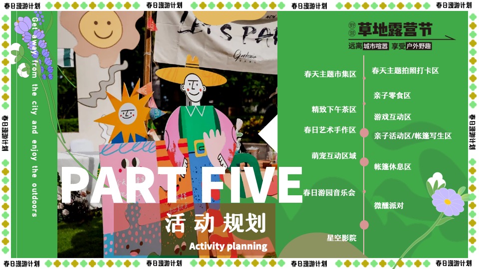 商场地产景区春日露营市集游园会（春游去哪儿主题）活动策划方案