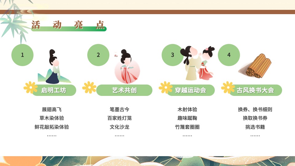 地产项目春日古风换书大会（馥郁诗书大集主题）活动策划方案