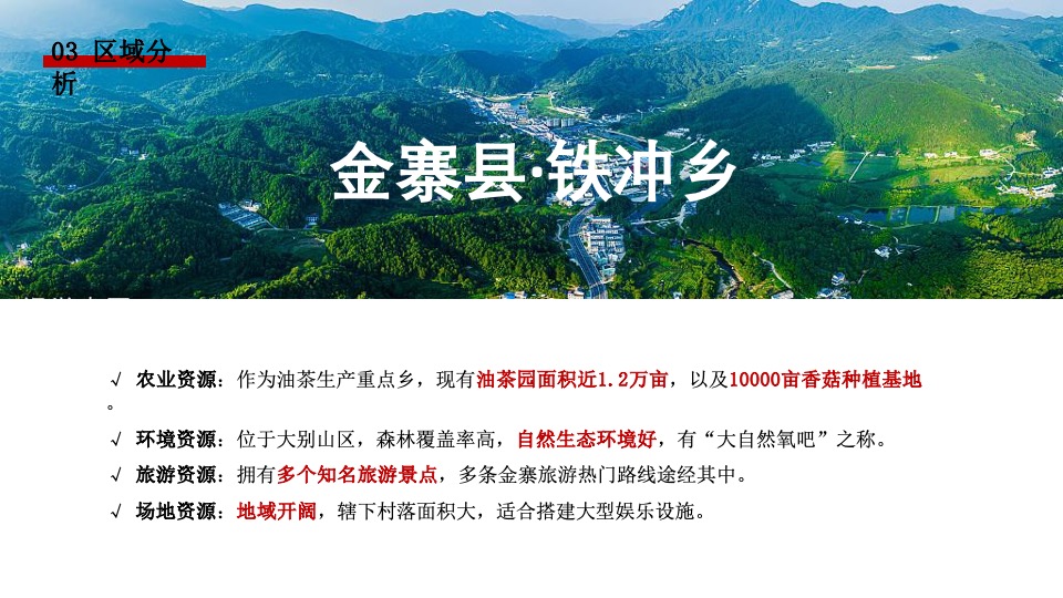 金寨县·铁冲乡美丽乡村建设品牌整合服务方案