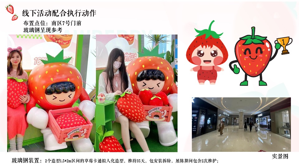 商业广场五月草莓月企划（莓好生活 ·一红到底主题）活动策划方案