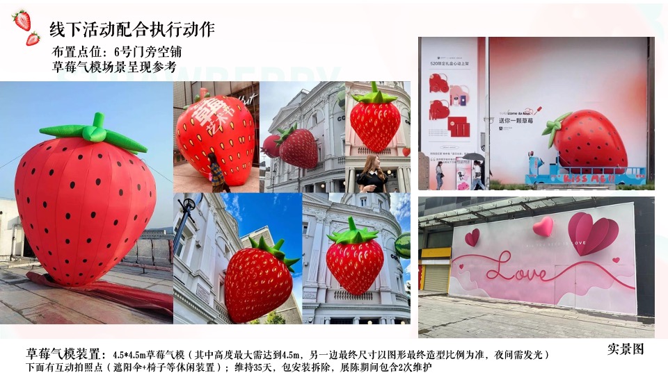 商业广场五月草莓月企划（莓好生活 ·一红到底主题）活动策划方案