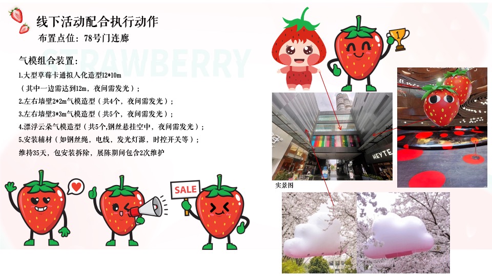 商业广场五月草莓月企划（莓好生活 ·一红到底主题）活动策划方案